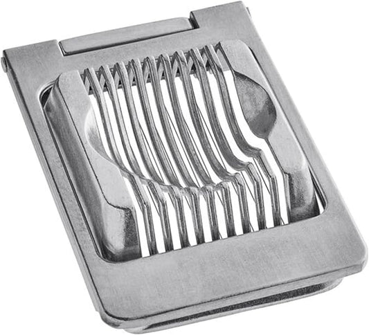 Aluminum Egg Slicer Cutter Kitchen Tool with Stainless Steel Wire Dishwasher Safe (Square)