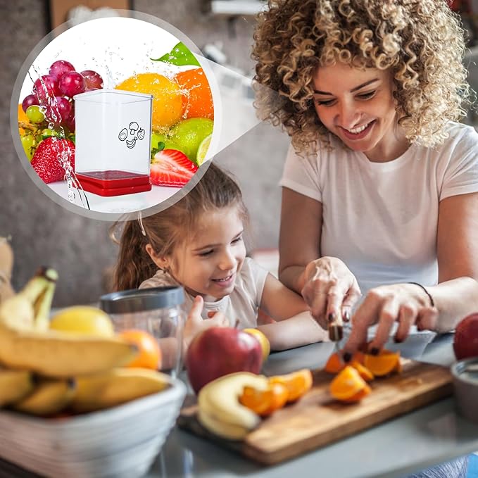 2Pcs Strawberry Slicer,Cup Slicer Fruit with Stainless Steel Egg Slicer kitchen Gadget Fruit & Vegetable Mini Chopper Cup for Salad Quickly Making