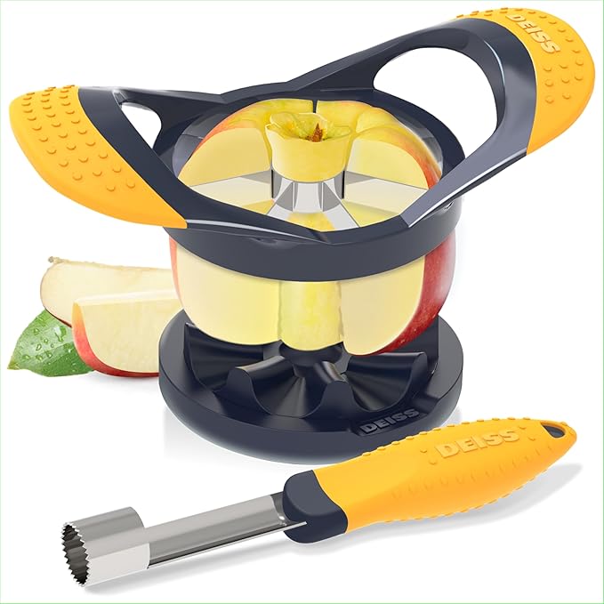 Deiss PRO Citrus Zester & Cheese Grater and Deiss PRO Apple Slicer & Apple Corer Tool