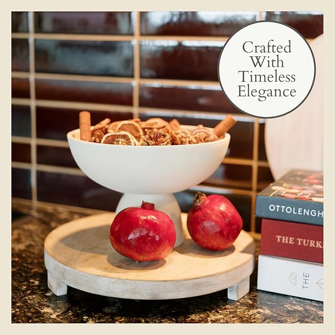 CG Hunter 12' Artisan-Crafted Mango Wood Cheese Board, Elegant Wooden Serving Platter for Charcuterie, Cheese Display, Appetizers, Perfect for Entertaining & Home Decor