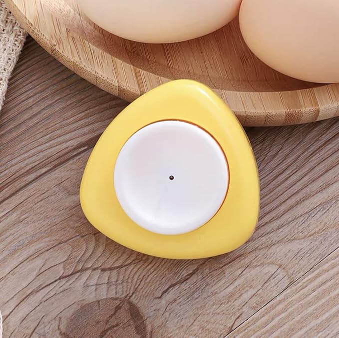 Jawbush Egg piercer with Stainless Steel Pin to Get Good Hard-boiled Eggs, Egg Poker with Magnetic Base and Safety Lock, Egg Hole Puncher Easy Egg Peeler Warm Gifts, 2 Pack