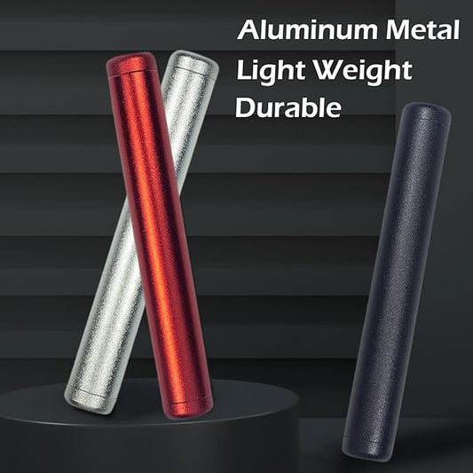 Aluminum Storage Tube Container Lightweight Airtight Metal Waterproof Storage Containers for Traveling-3Pack (color2)
