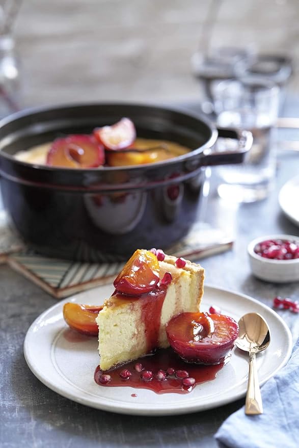Staub Cast Iron 2.75-qt Round Cocotte - Grenadine, Made in France
