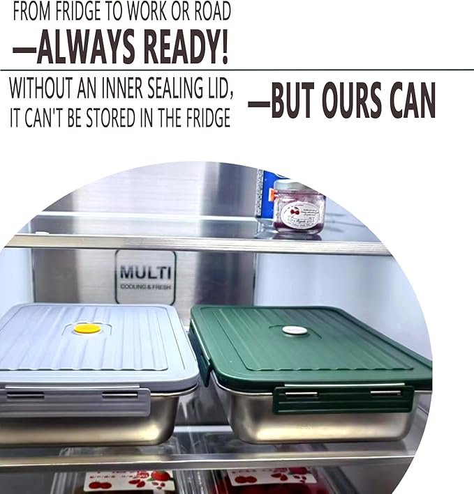 Electric Lunch Box with Insulated Lunch Bag, 60oz Heated Lunch Box for Adults Men,80W Portable Food Warmer Heatable Lunchbox for Car Truck Work, 12v/24v/110v Self Heating Lunch Boxes