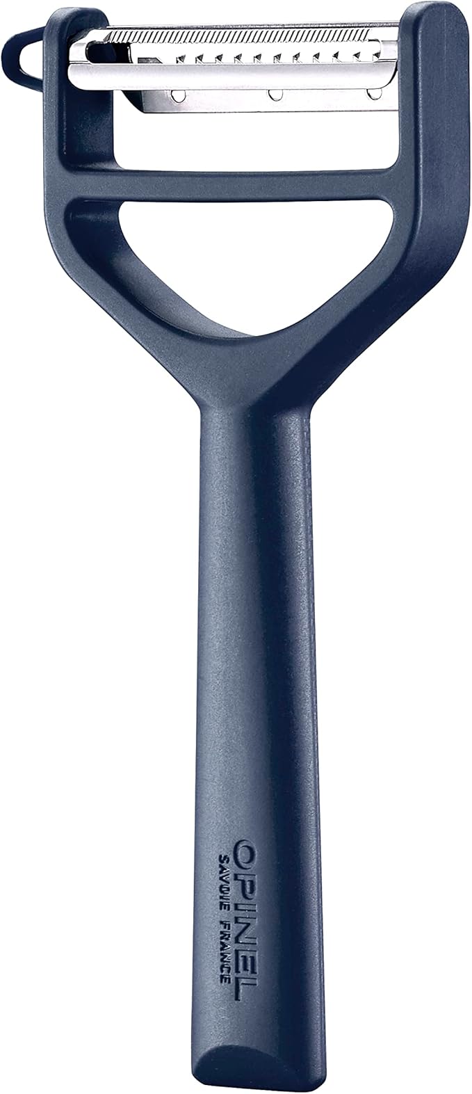 Opinel Les Essentials+ No. 315 Peeler, Corrosion Resistant + Dishwasher Safe, Made in France (Blue)