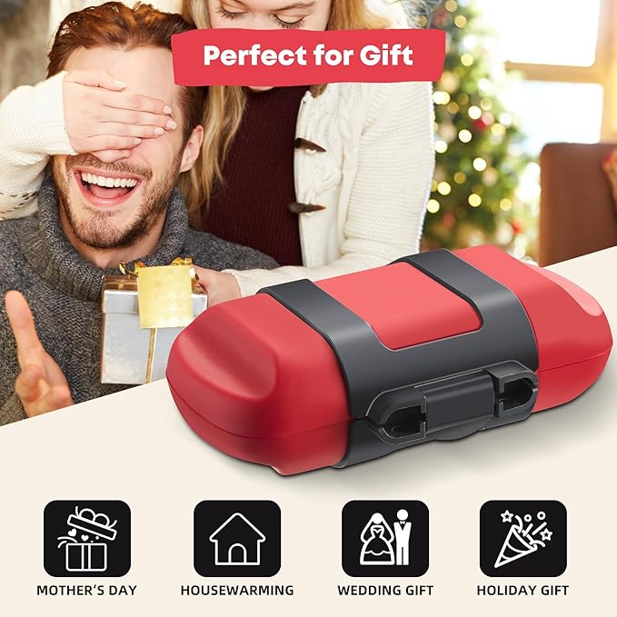 Microwave Sandwich Maker, Microwave Toastie Maker, Snack Maker & Panini Press, Microwavable Metal, Removable Non-Stick Plates Silicone Microwavable Cookware, Heatwave Technology, Orange
