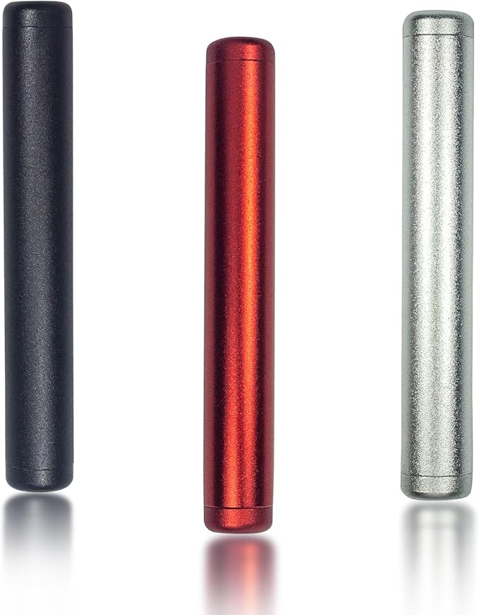 Aluminum Storage Tube Container Lightweight Airtight Metal Waterproof Storage Containers for Traveling-3Pack (color2)