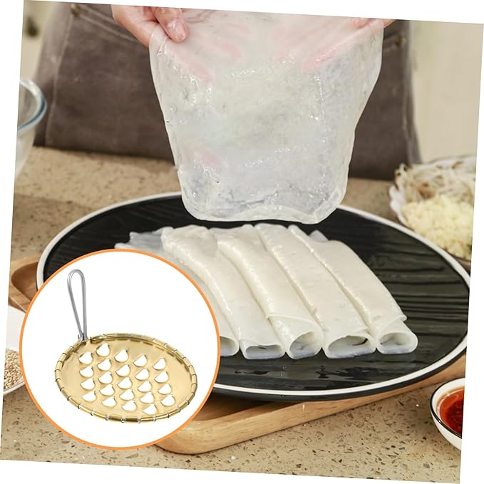 2pcs Bean Cold Noodle Scraper Tool Sturdy Stainless Steel Jelly Scraper for Kitchen Effortlessly Remove Jelly Comfortable Grip for Home and Restaurant Use