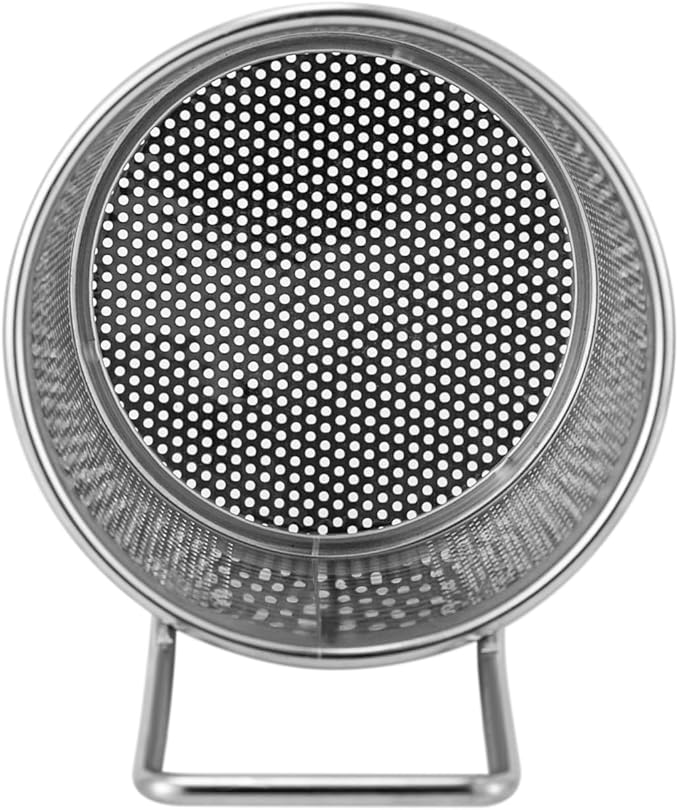 Pasta Basket for Boiling, 304 Stainless Steel Pasta Strainer Basket Fryer Baskets Mesh Sieve Food Strainer Practical and Reliable Hot Pot Strainer for Boiling and Blanching