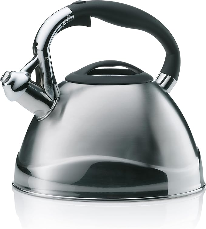 Kela(ケラ) 3L Silver Varus Kettle, サイズ:∅22×H21.5cm, stainless