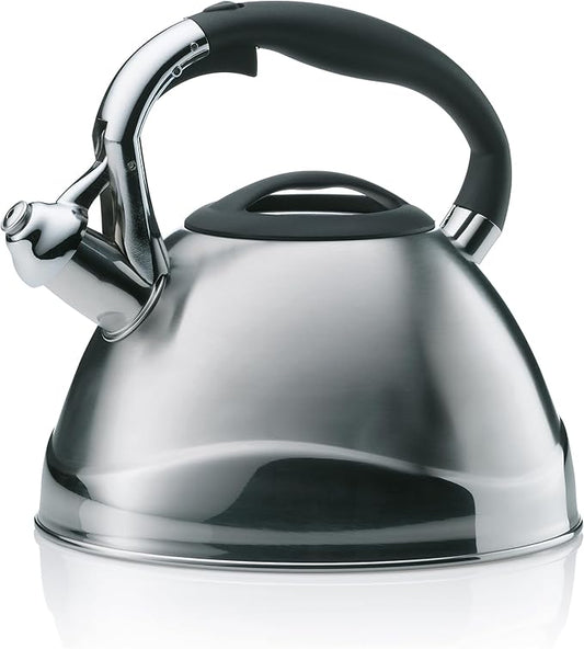 Kela(ケラ) 3L Silver Varus Kettle, サイズ:∅22×H21.5cm, stainless