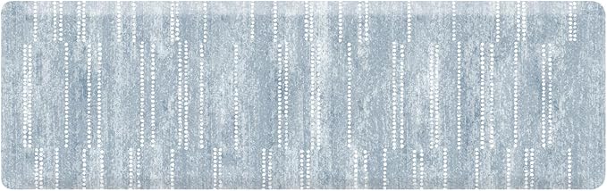 House of Noa Nama Standing Mat – Anti-Fatigue Cushioned Kitchen Mats for Floor | Ergonomic Bounce-Back Foam Kitchen Mats | Anti-Fatigue Mats for Kitchen & Standing | Aspen Dusk | 22"x72"