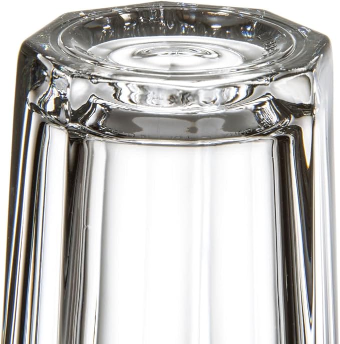 Set of 4 Libbey 15253 Gibraltar DuraTuff 22 oz Iced Tea, Soda Glass w/Signature Party Picks