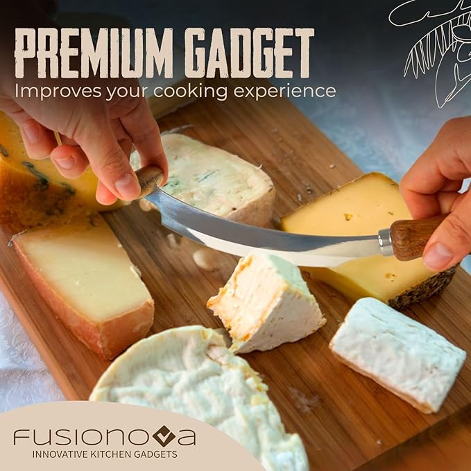 Fusionova Two handed cheese knife (Small)