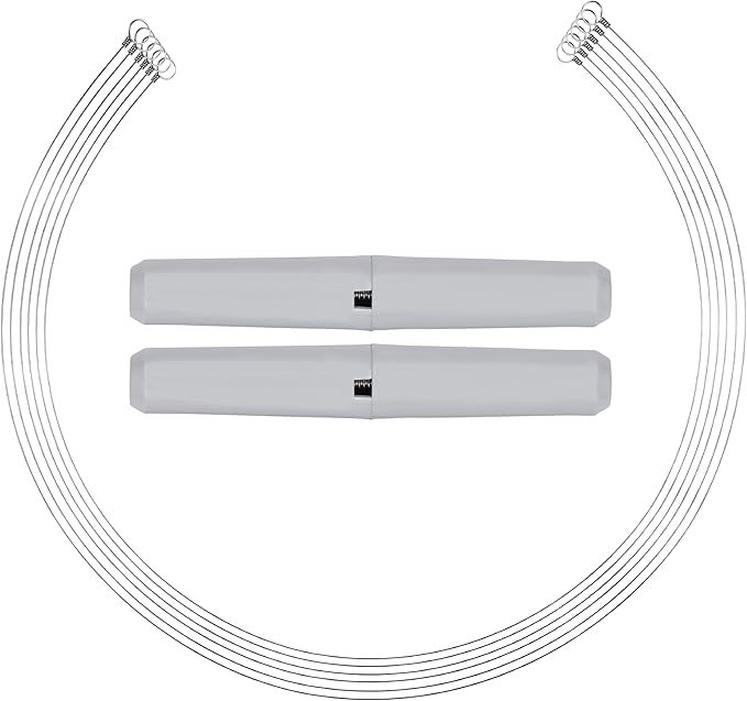 ANDUSTRIAL Stainless Steel Cheese Cutting Replacement Wires For Soft and Hard Cheese - Easy to Use and Clean- 6 Wires 36" + 1 Pair Egronomic Plastic Handle