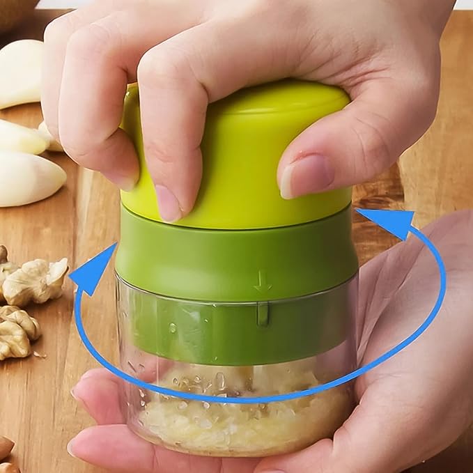 HARMONY Dry Fruit Cutter, Slicer, Grinder, Chocolate Cutter And Butter Slicer With 3 In 1 Blade For Almonds, Cashews Etc. (Stainless Steel, Plastic)