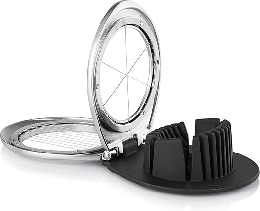 New Star Foodservice 42634 Heavy Duty Egg Slicer with 3 Slicing Styles (Hand Wash Only)