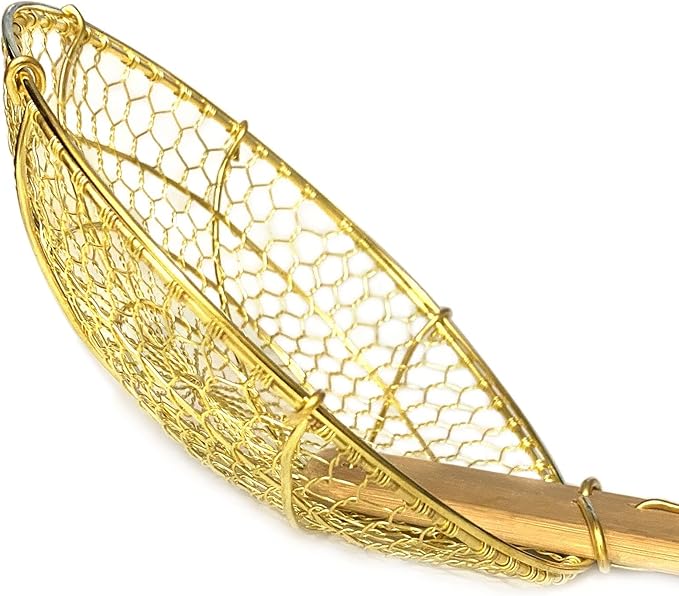 Round Brass Spider Strainer/Skimmer (7")