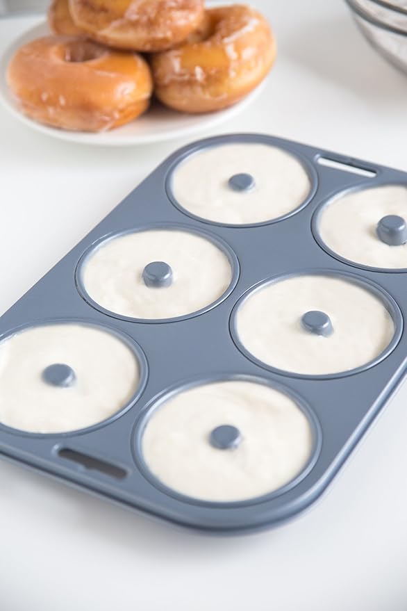 Fox Run Non-Stick Donut Pan, 6 Standard Donut Capacity