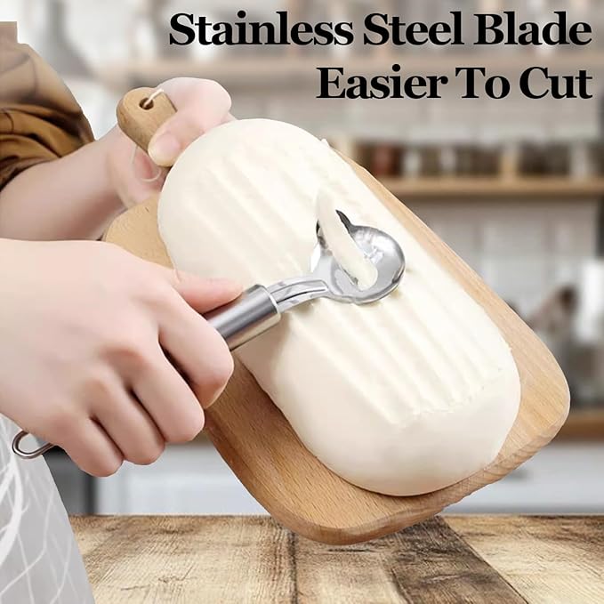 3 Pack Cactus Peeler Spoon,2025 Stainless Steel Cuchara Pelador de Nopales,Multi-Function Cactus Peeling Knife Tool,Sliced Chinese Noodle Cutter for Cooking Kitchen Gadgets