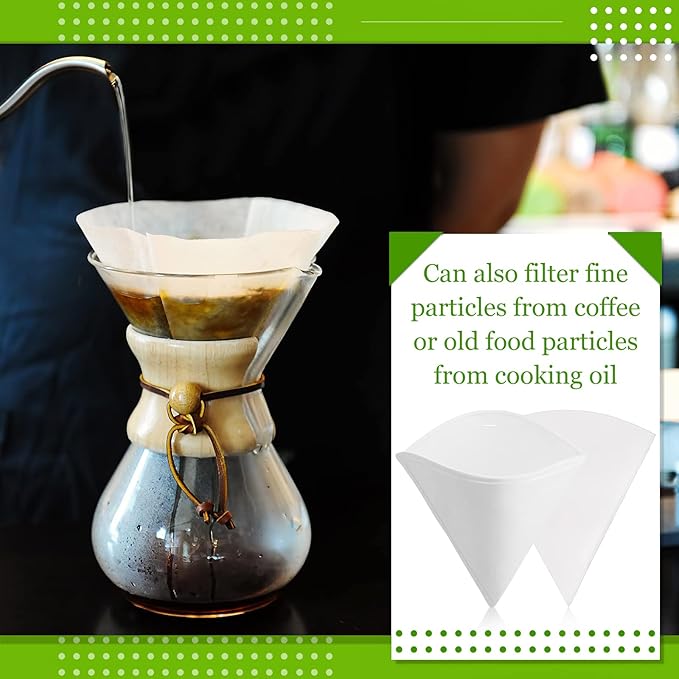 11 Pieces Maple Syrup Filter Set Maple Syrup Reusable Synthetic and Pre Filters Cone for Sap Collection Non Woven Cooking Oil Grease Strainer for Hotels Restaurants Cafe Food Trucks Kitchens