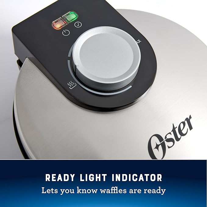 Oster® Nonstick Belgian Waffle Maker, Nonstick Ceramic Waffle Iron