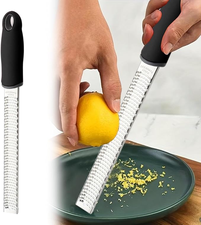 Cheese Grater,Cheese Grader Lemon Zester for Potato - Food Grater and Shredder, Block Cheese Grater with Protective Cover for Parmesan Cheese
