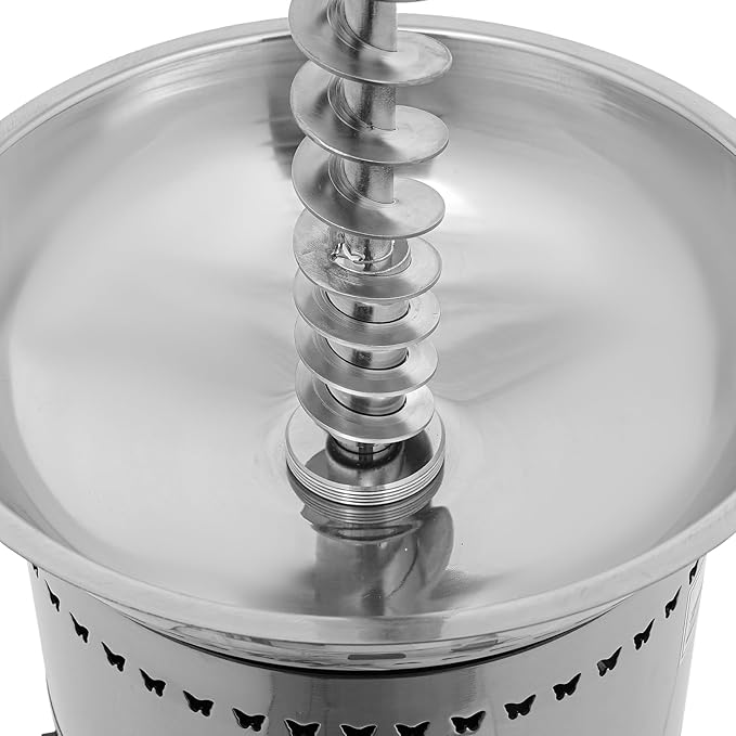 6.61 lbs Chocolate Fountain Machine, 4-Tier Chocolate Fondue Party Fountain, 86-302℉, Digital Chocolate Fountain Machinefor Party Wedding & Events,