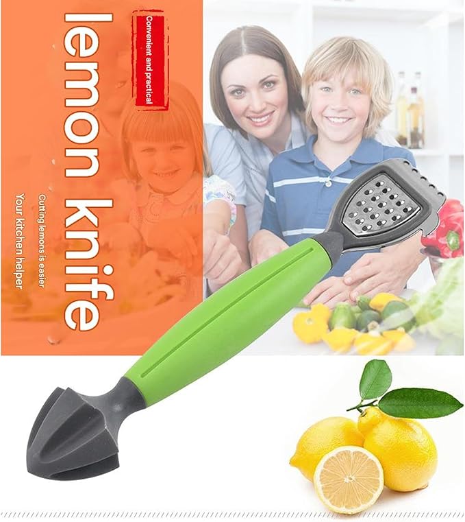2Pcs Multipurpose Portable Lemon Tool Steel Zester Juicer Grater Compacts Design for Home Kitchens Bartenders Accessories Ergonomic Handle Citrus Zester