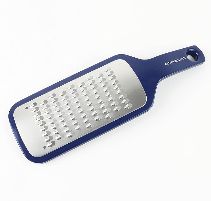 DELISH KITCHEN CC-1264 Pearl Metal Slicer, Navy, 10.6 x 3.5 x 1.0 inches (27 x 9 x 2.5 cm), Fluffy Julienne Slicer