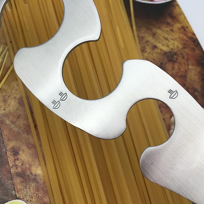 Spaghetti Pasta Measure Stainless Steel Spaghetti Measurer Tool 4 Serving Portion Control Pasta Cooking Tool Kitchen Gadgets 2 Pcs Different structure