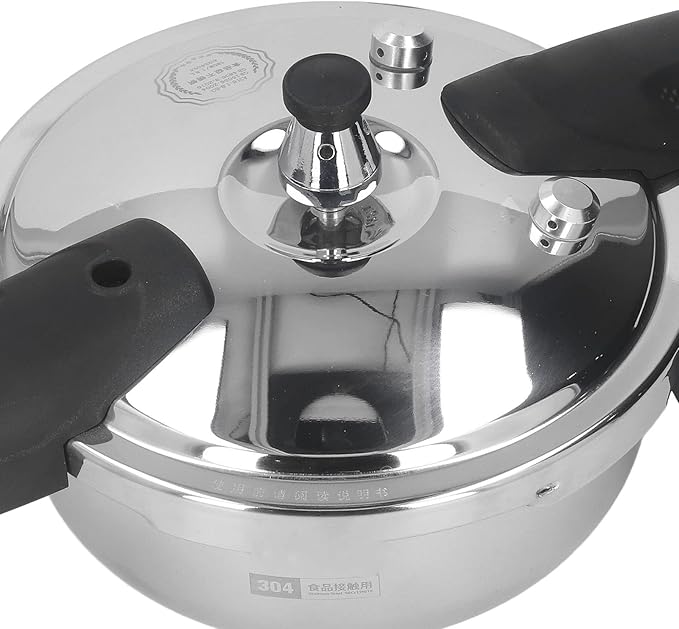 Stainless Steel Pressure Cooker, 1.8L Electric Pressure Cooker 1.8 Liter Mini Pressure Cooke Slow Cooker Explosion Proof Rice Cooker Yogurt Maker Cake Maker Egg Cooker Hot Pot