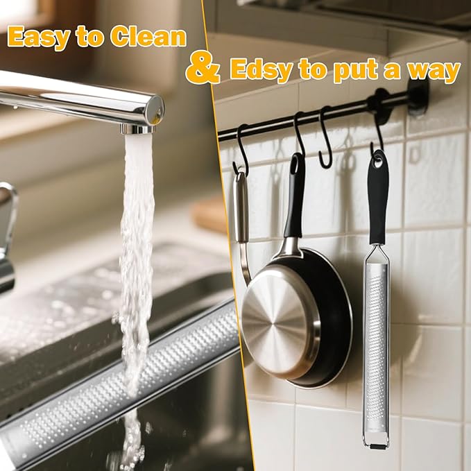 Zester Grater,Zester Tool,Pro Kitchen Tool For Cheese Vegetable Ginger Garlic Nutmeg Citrus Lime Orange Fruit Zester,