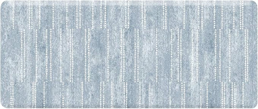 House of Noa Nama Standing Mat – Anti-Fatigue Cushioned Kitchen Mats for Floor | Ergonomic Bounce-Back Foam Kitchen Mats | Anti-Fatigue Mats for Kitchen & Standing | Aspen Dusk | 30"x72"