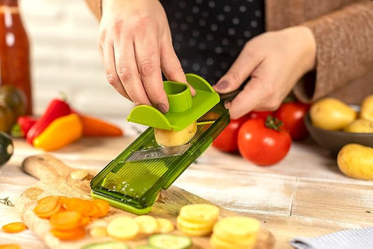 Kuhn Rikon Adjustable Mandoline, Green