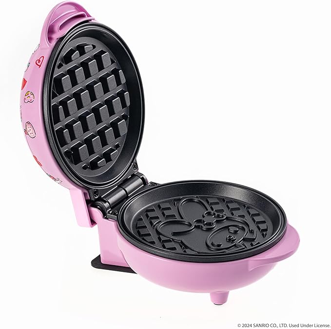 Uncanny Brands Hello Kitty My Melody Mini Waffle Maker - Cook With Your Favorite Bunny Character