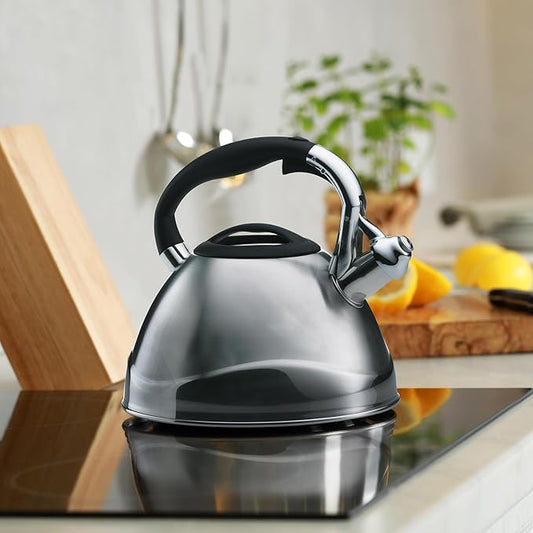Kela(ケラ) 3L Silver Varus Kettle, サイズ:∅22×H21.5cm, stainless