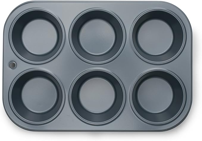 Fox Run Muffin Pan, 6-Cup, Preferred Non-Stick