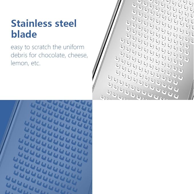 Stainless Steel Cheese Grater Zester Kitchen Tools for Lemon Chocolate Fruit Ginger