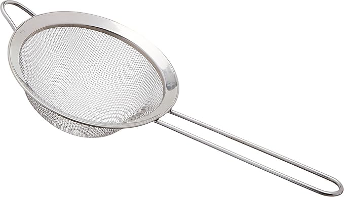Fox Run Mesh Strainer, 4-Inch, Stainless Steel
