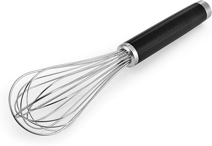 KitchenAid Classic Utility Whisk, 10.5 Inch, Black (Pack of 12)