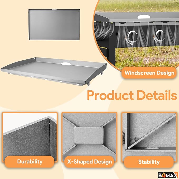 Upgrade Griddle Top for Blackstone 28 Inch 1517 1856 1924, Griddle Replacement Top for 28 Inch Blackstone, Flat Top Replacement Griddles for Black Stone 28"