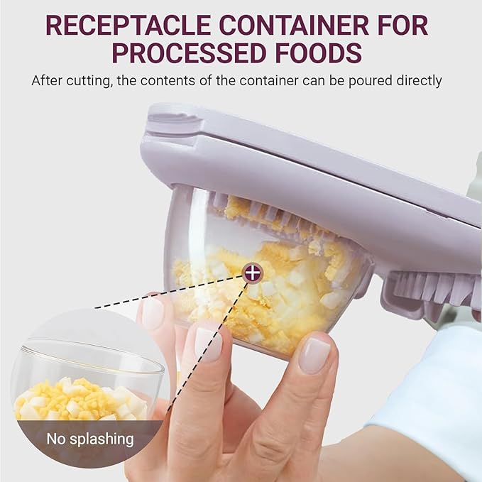 1 Pcs Stainless Steel Egg Slicer for Hard Boiled Eggs, 3 Slicing Modes, Ideal for Fruits and Vegetables, Easy to Clean Kitchen Cutter, Send Goods From Local Warehouse