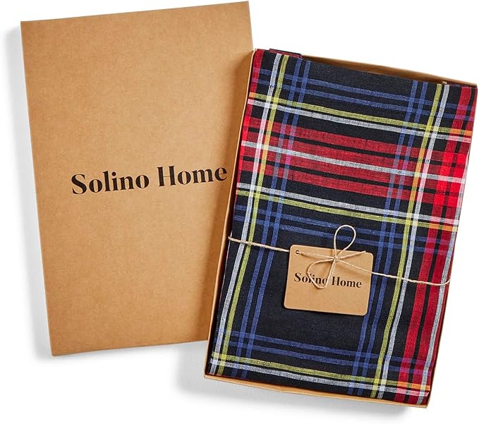 Solino Home Linen Bib Apron for Men & Women - 33 x 30 Inch Kitchen Apron with Front Pockets - Handcrafted from European Flax