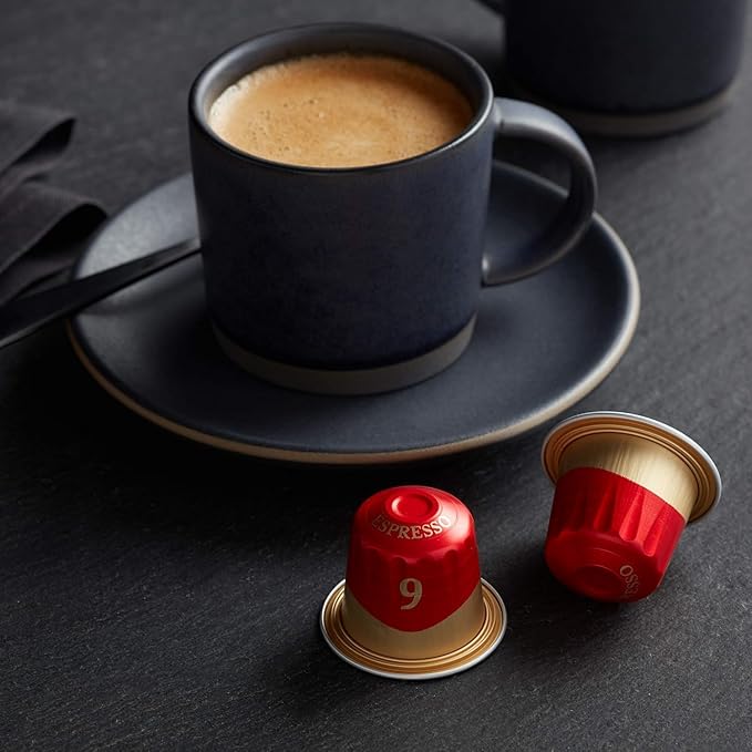 Peet's Coffee, Medium Roast Espresso Capsules, Compatible with Nespresso Original Machine - Crema Scura Intensity 9, 100 Count (10 Boxes of 10 Espresso Capsules)