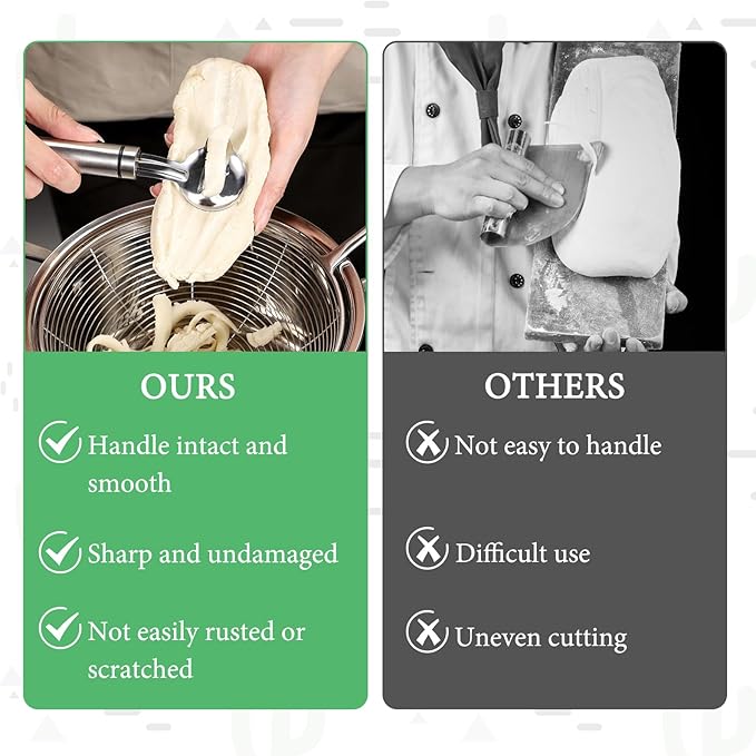 Cactus Peeler Tool 4 PCS, Multifunctional Cactus Peeling Knife Tool, Ergonomic Design, Easy to Clean, Suitable for Cooking Cactus Noodles in the Kitchen