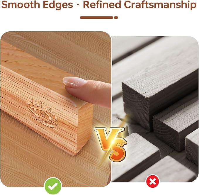 Magnetic Knife Strip, 16 Inch Oak Magnetic Knife Holder for Wall with N52 Strong Magnets, Premium Wooden Knife Magnetic Strip Organizer for Kitchen Knives, Tools,No Drilling