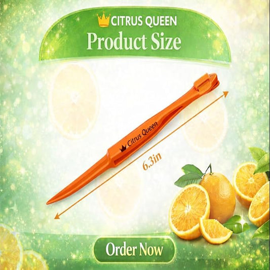 Orange Peeler Tool Set - 9 Pack Citrus Peeler for Easy Fruit Peeling