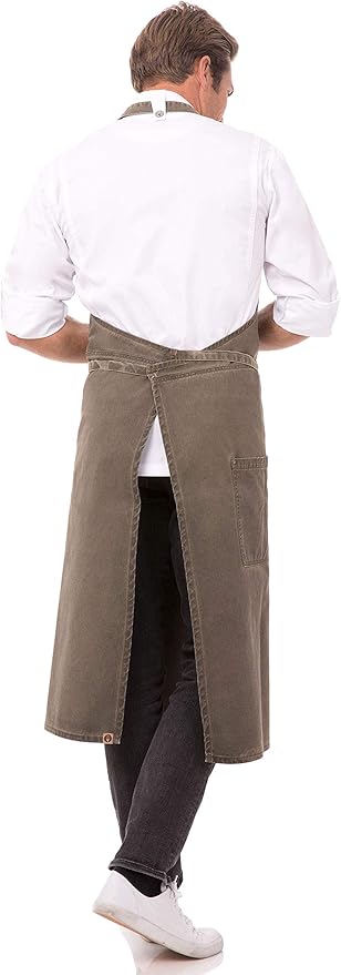 Chef Works Unisex Dorset Chefs Bib Apron