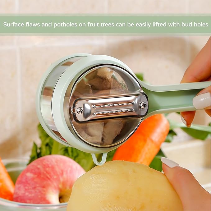 2 Pcs Peeling Knife With Storage Box,Peeler With Storage,Vegetable Peeler,Easy To Clean Peelers For Home Kitchen Fruit Peeling Supplies.